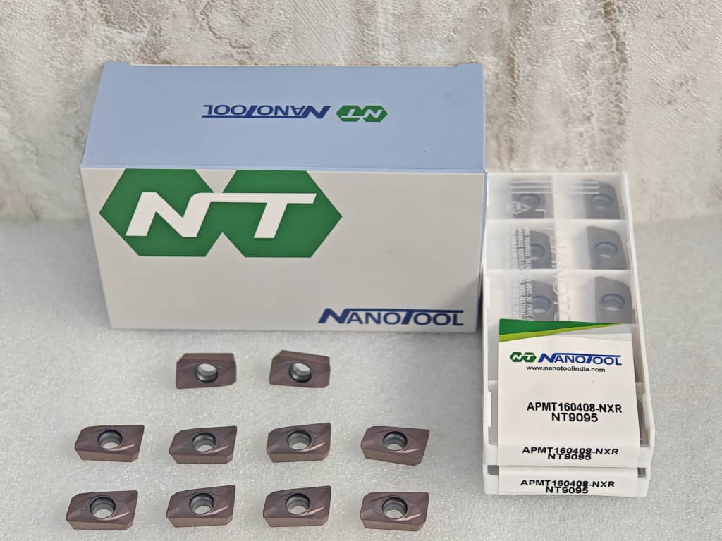 APMT160408-NXR NT9095 PVD grade = (APMT160408)