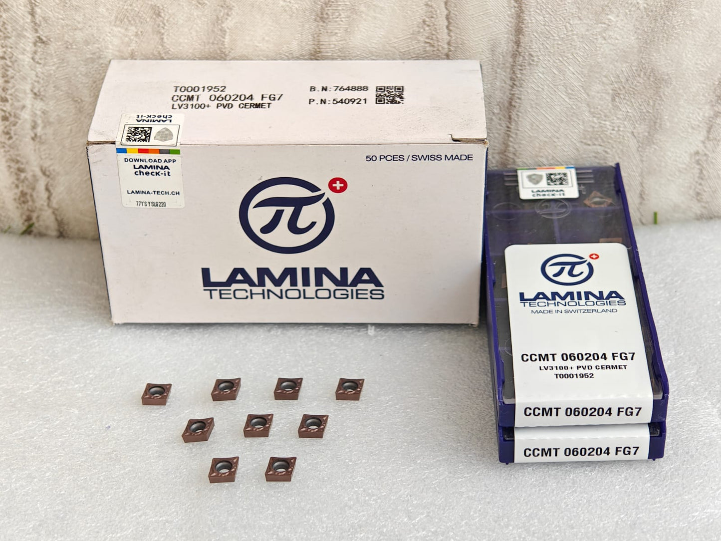 CCMT060204-FG7 LV3100+= (FG-PV3010 CERMET)