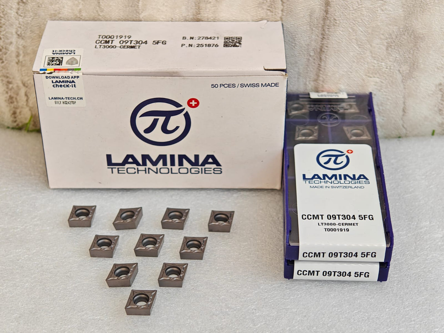 CCMT09T304-5FG LT3000= (FG-CT3000 CERMET)