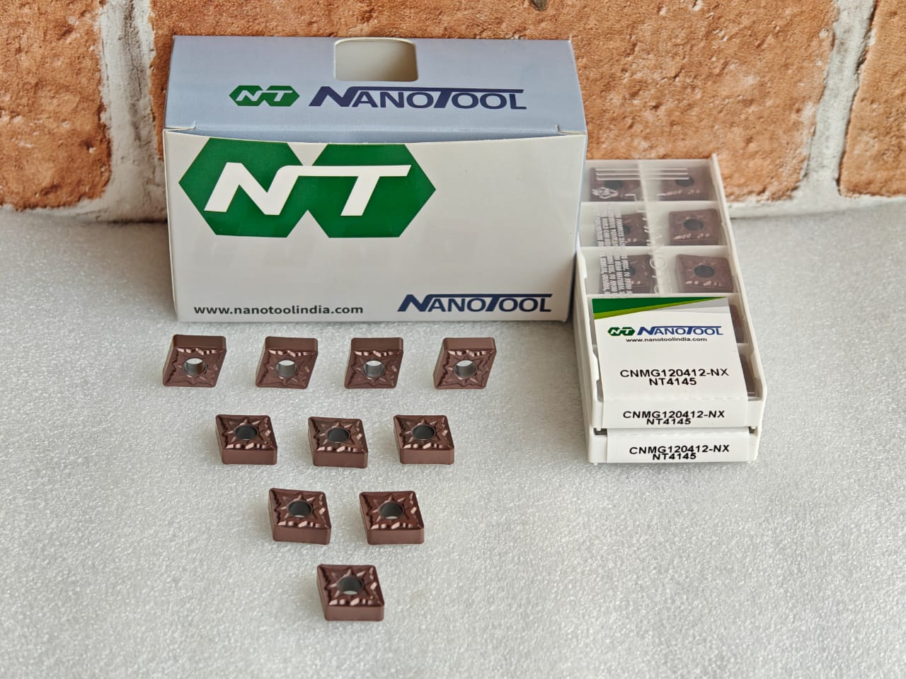 CNMG120412-NX NT4145 PVD grade