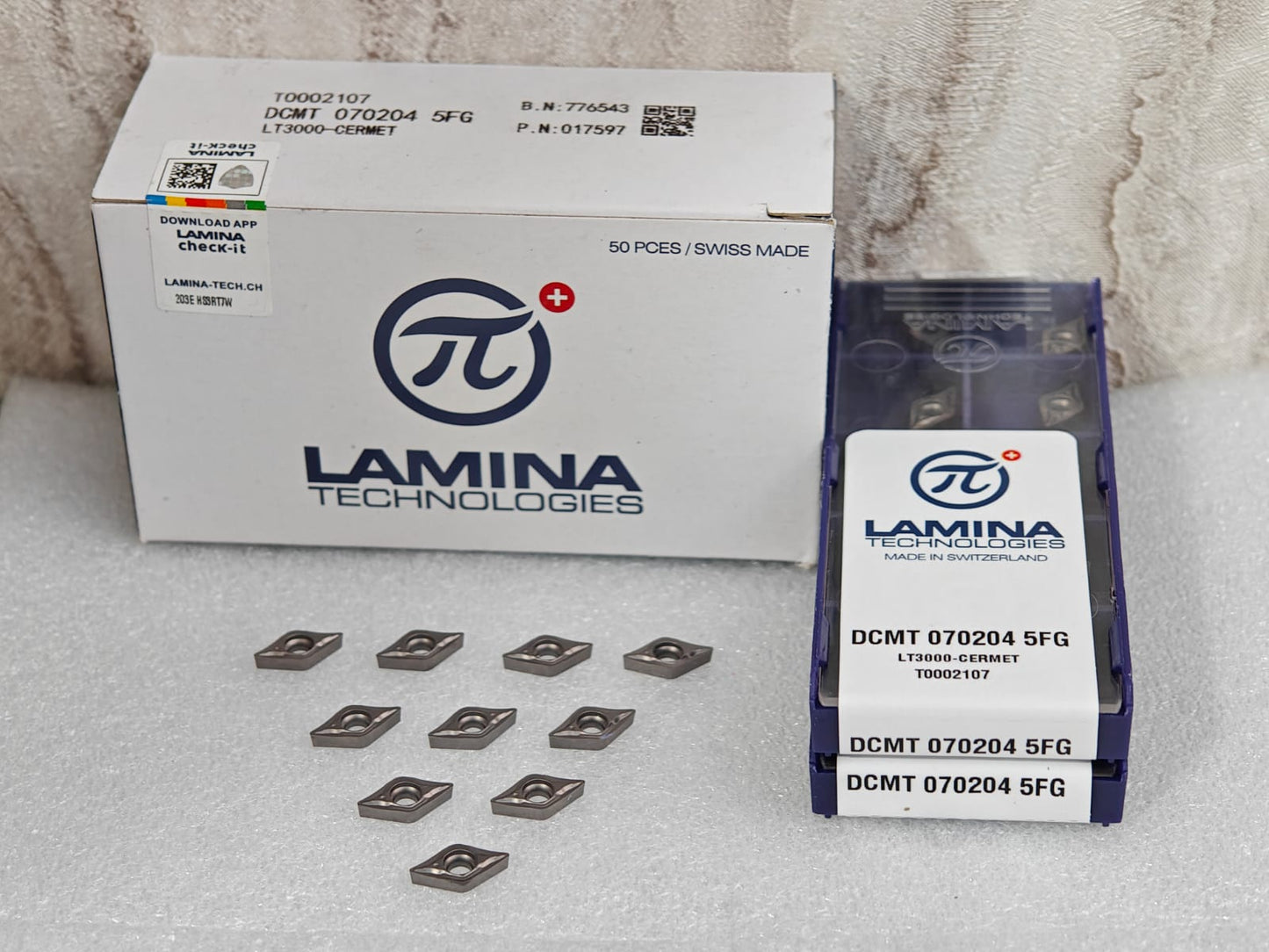 DCMT070204-5FG LT3000= (FG-CT3000 CERMET)