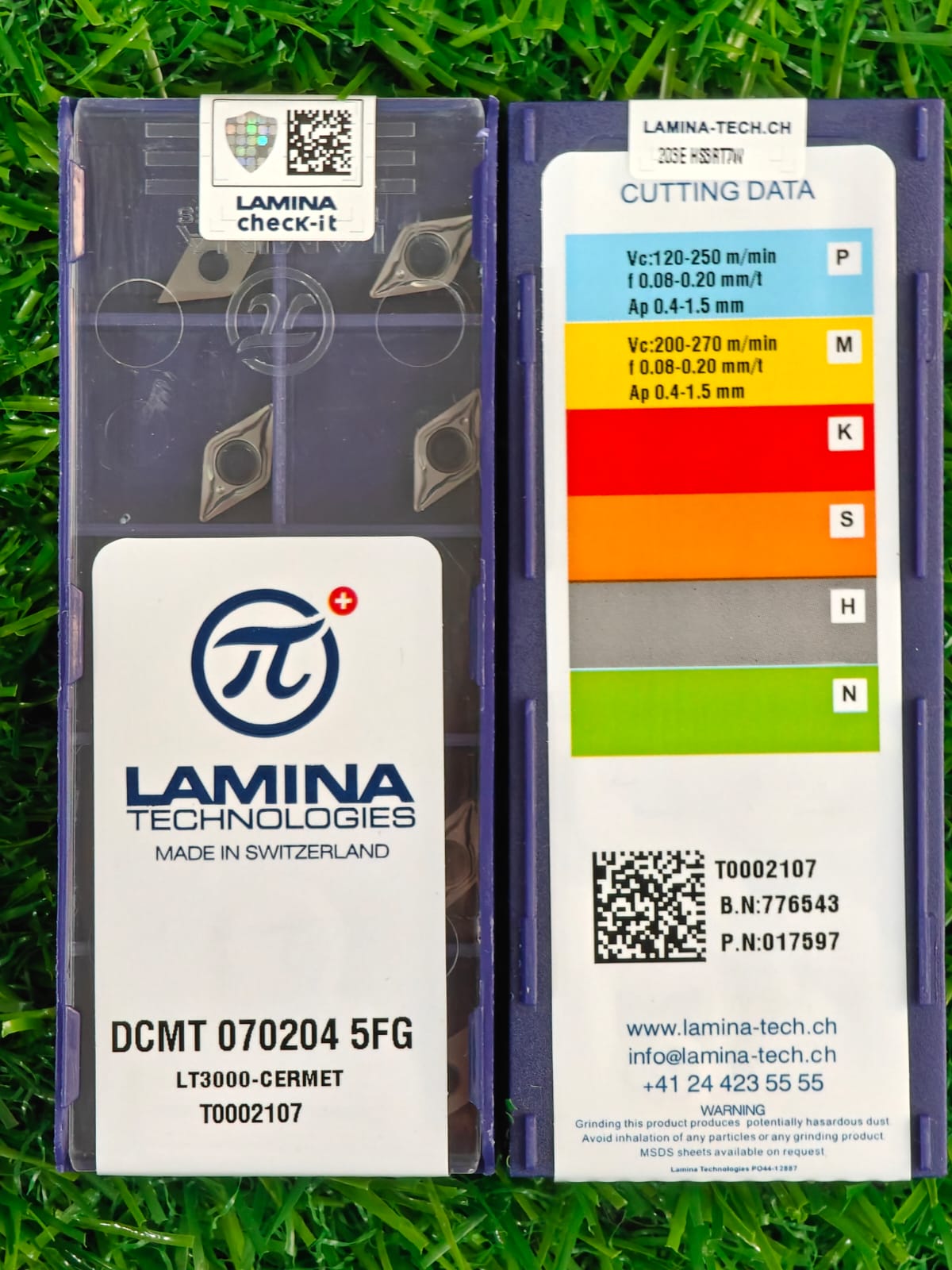 DCMT070204-5FG LT3000= (FG-CT3000 CERMET)
