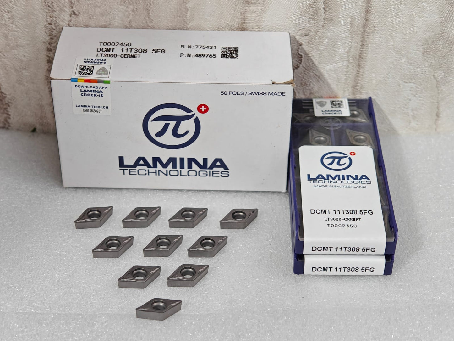 DCMT11T308-5FG LT3000= (FG-CT3000 CERMET)