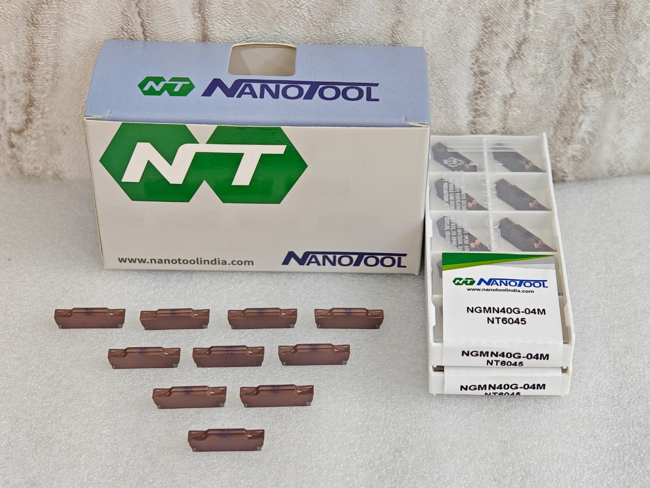 NGMN40G-04M NT6045 PVD grade = (MGMN400)
