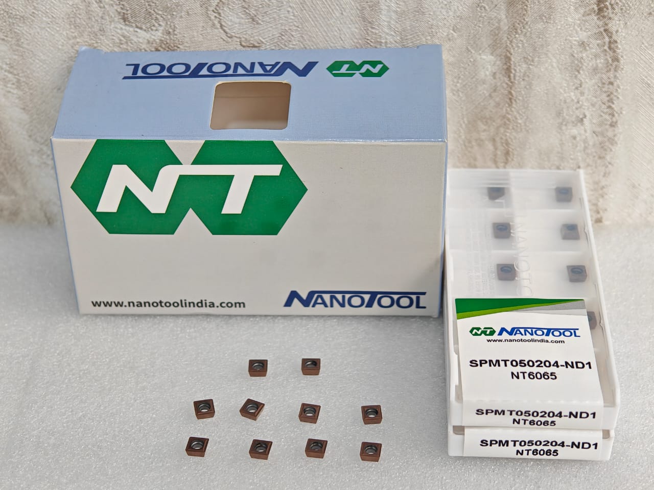 SPMT050204-ND1 NT6065 PVD grade = (SPMG050204)