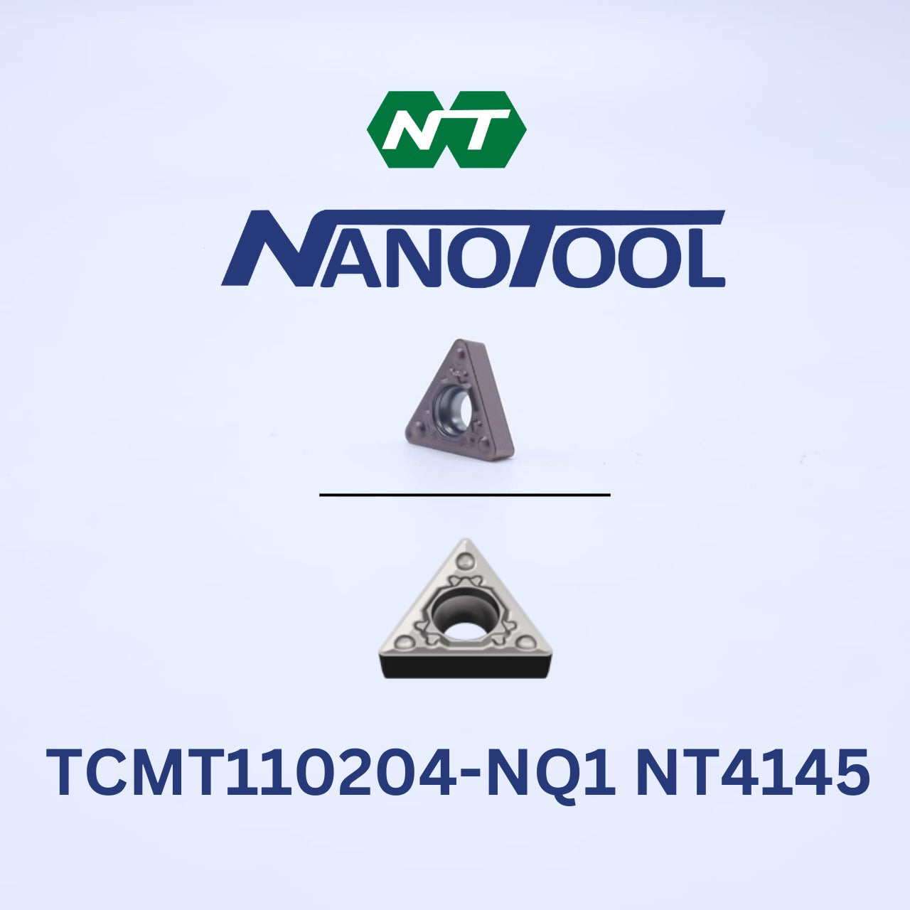 TCMT110204-NQ1 NT4145 PVD grade