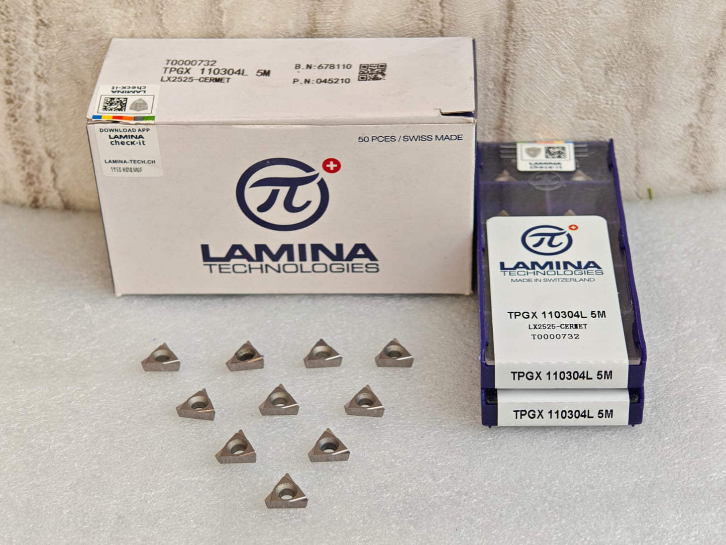 TPGX110304L-5M LX2525= (L-NX2525 CERMET)