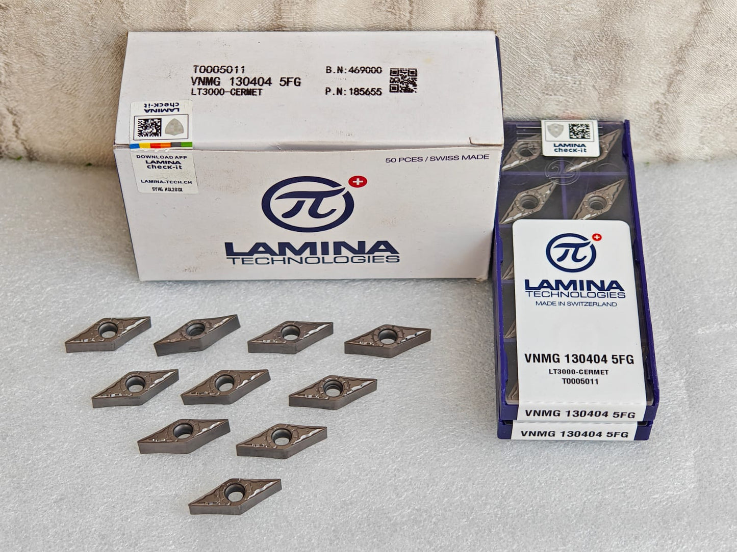 VNMG130404-5FG LT3000= (FG-CT3000 CERMET)