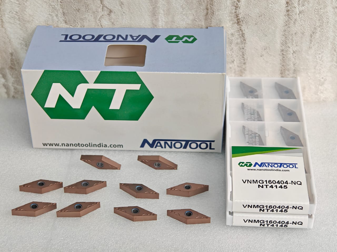 VNMG160404-NQ NT4145 PVD grade