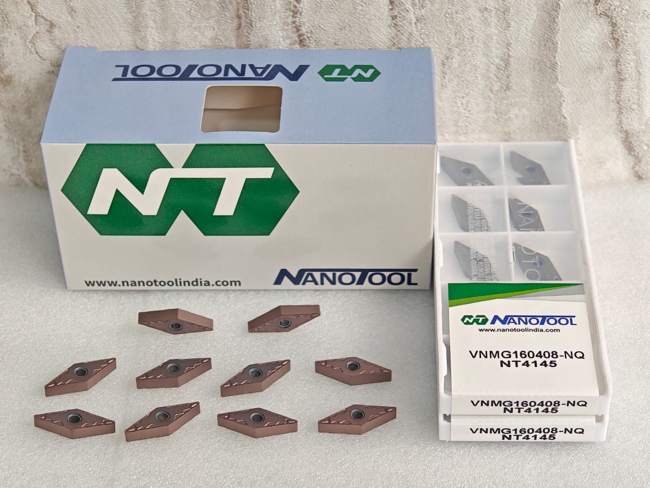 VBMT160408-NQ NT4145 PVD grade