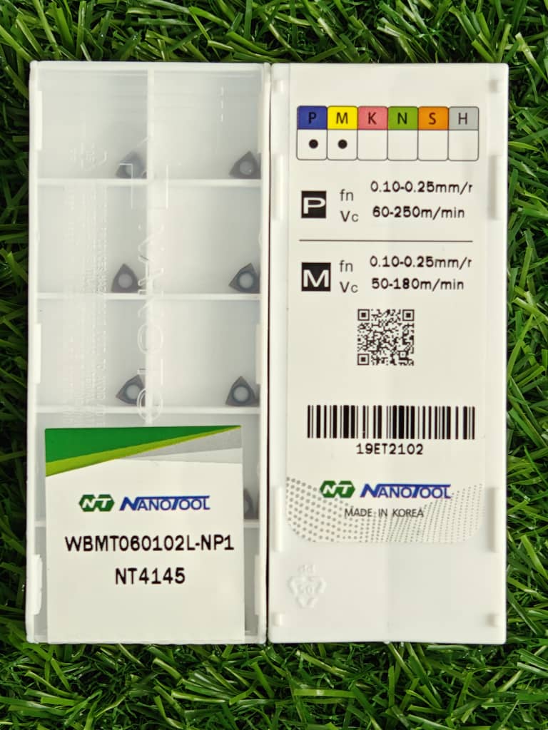 WBMT060102L-NP1 NT4145 PVD grade