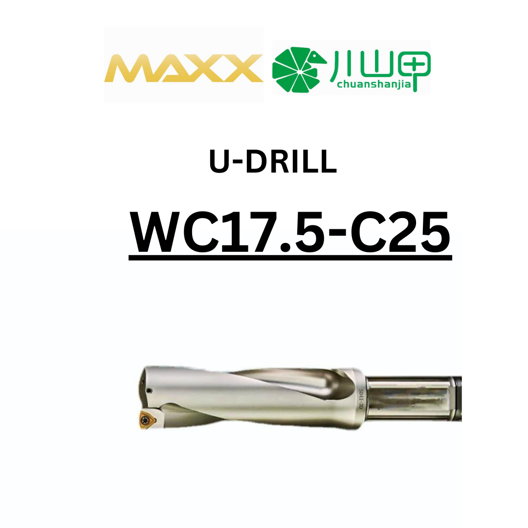 WC17.5-C25 U-DRILL (INSERT=WCMX030208)