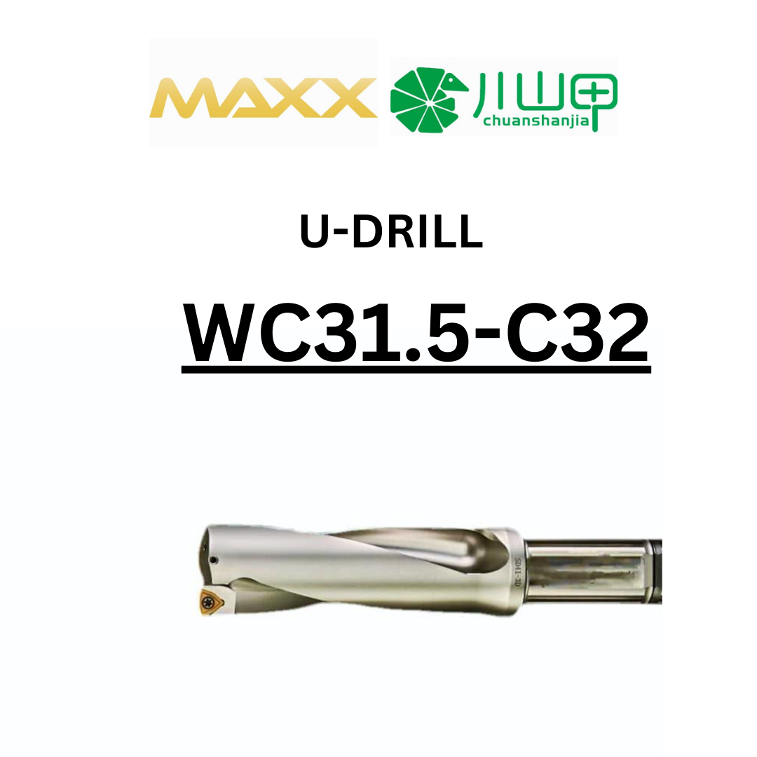 WC31.5-C32 U-DRILL (INSERT=WCMX06T308)
