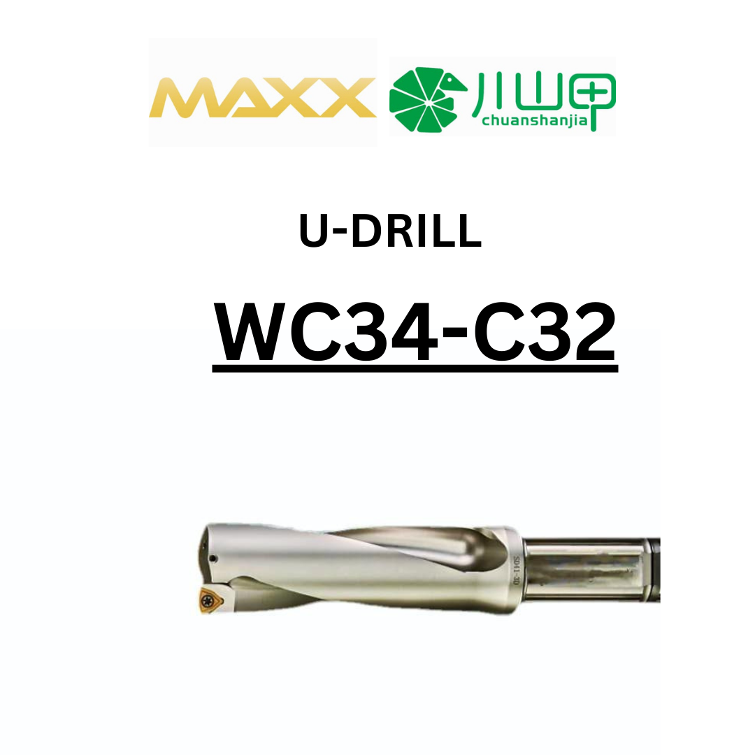 WC34-C32 U-DRILL (INSERT=WCMX06T308)