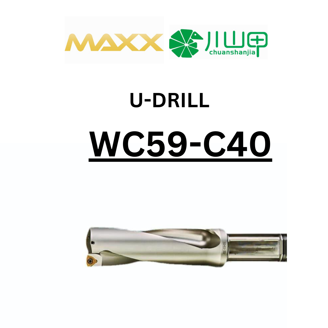 WC59-C40 U-DRILL (INSERT=WCMX080412)