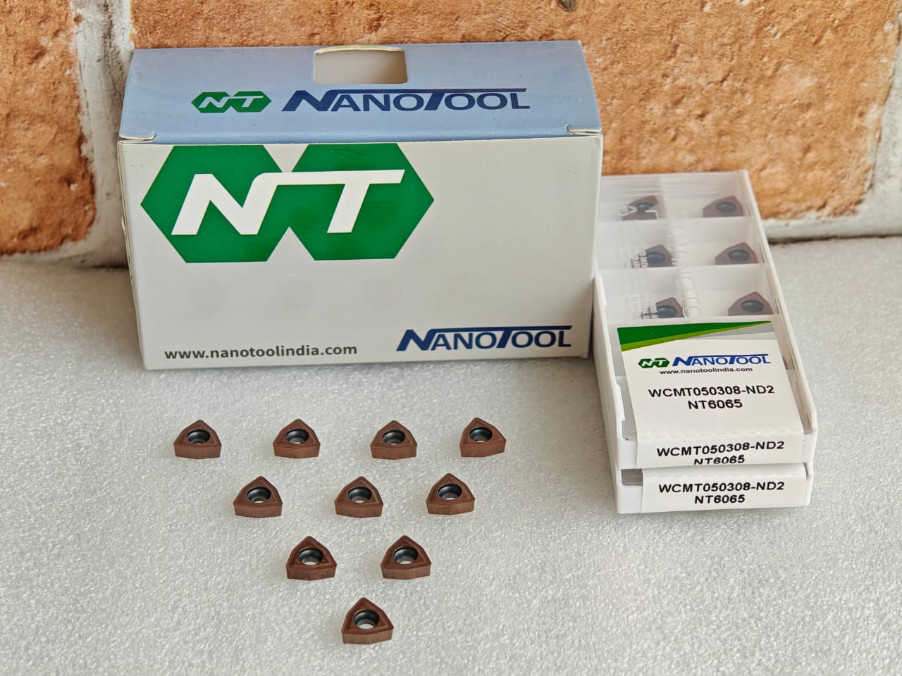 WCMT050308-ND2 NT6065 PVD grade = (WCMX050308)