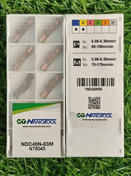 NDC40N-03M NT6045 PVD grade = (TDC4)