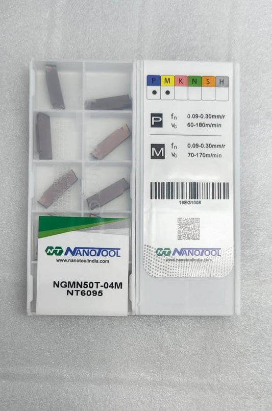 NGMN50T-04M NT6045 PVD grade = (MGMN500)