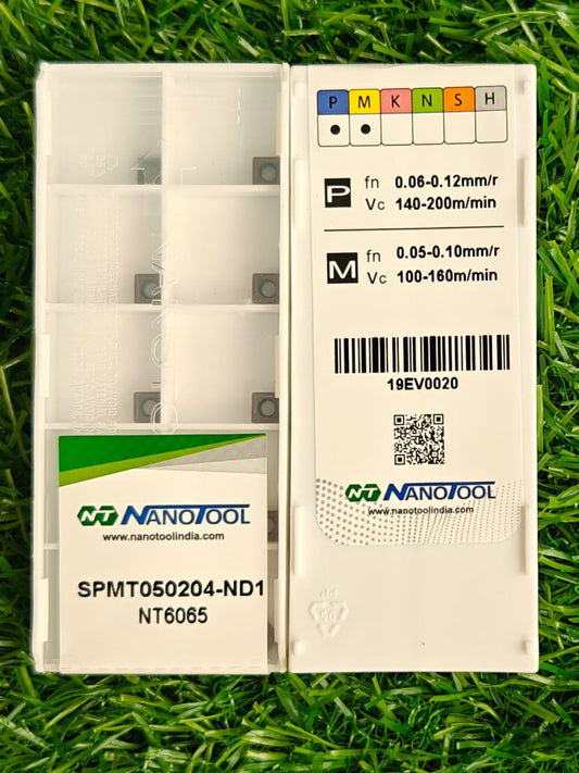 SPMT050204-ND1 NT6065 PVD grade = (SPMG050204)
