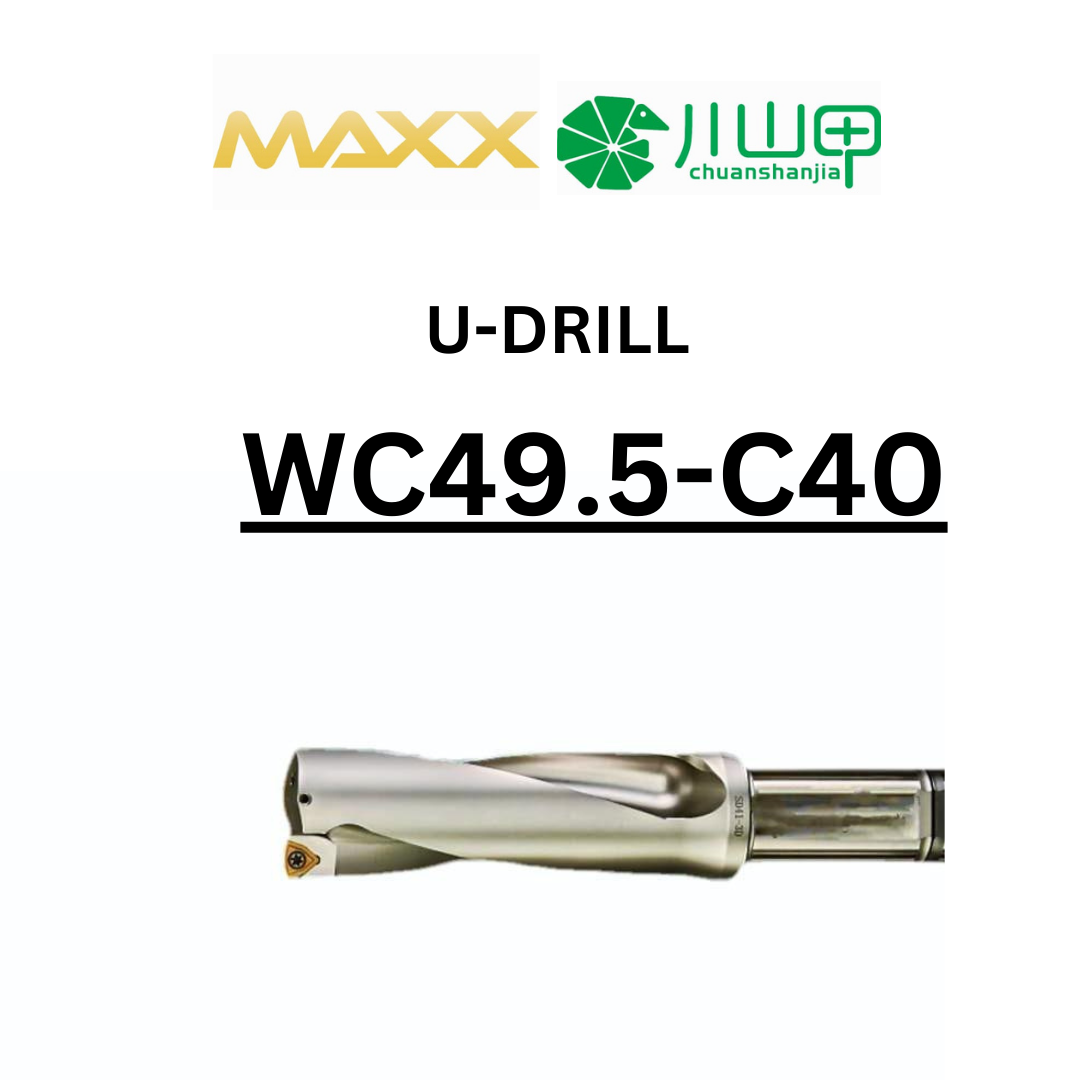 WC49.5-C40 U-DRILL (INSERT=WCMX080412)